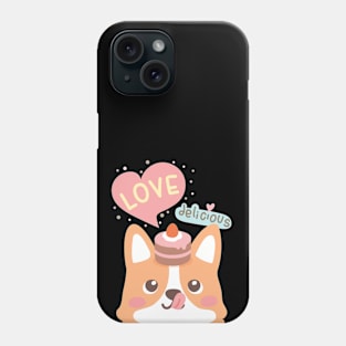 Corgi Cake Lover Phone Case