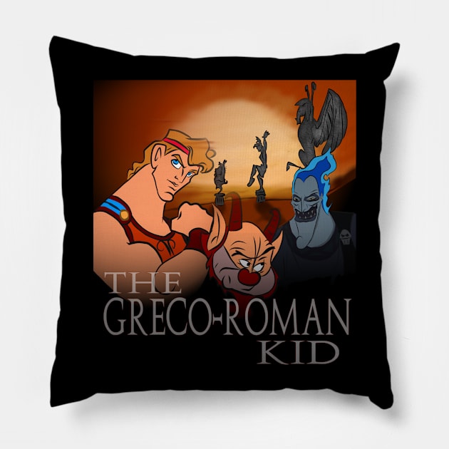 The Greco-Roman Kid Pillow by PrinceHans Designs