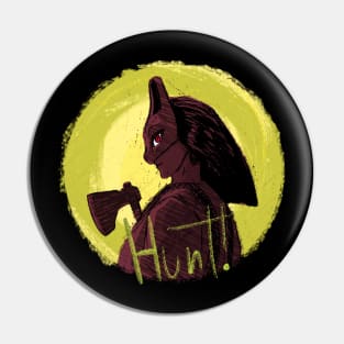 The Huntress (Anna) - Dead By Daylight Character Fan Art - Dark Style Pin