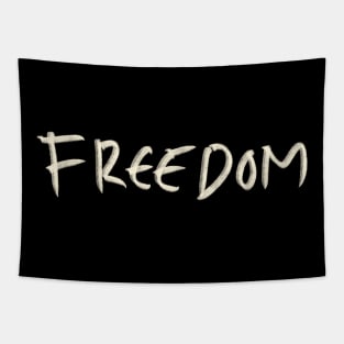 Hand Drawn Freedom Tapestry