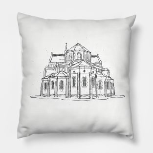 Holy lady church Pillow