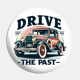 Classic car Pin