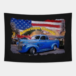 Old Cars Are Cool Tapestry