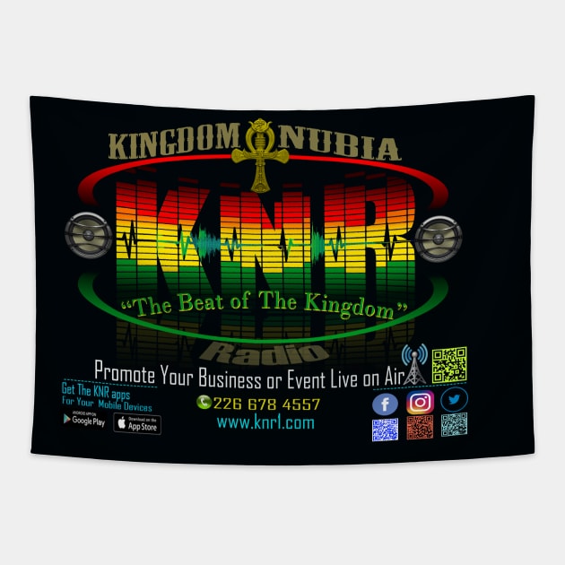 KNR Banner Tapestry by dahJah