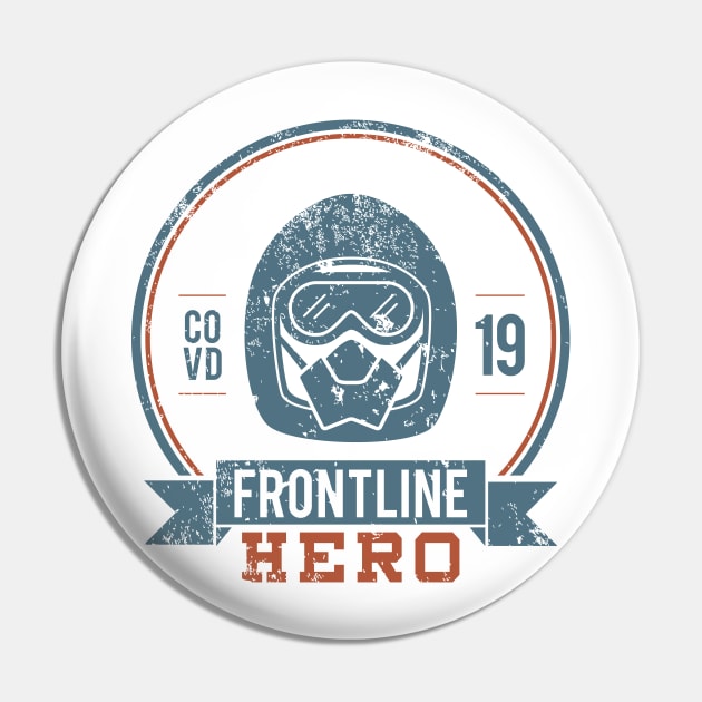 Covid Frontline Worker Pin by mai jimenez