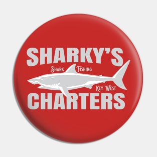 Sharky's Charters Pin