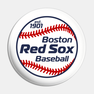Red Sox 80s Retro Ball Pin