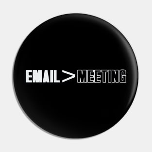 Email > Meeting Pin