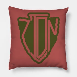 Zion National Park name arrowhead Pillow