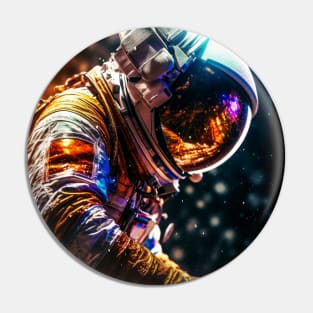 Astronaut in the Abyss - The Stillness of Space Pin