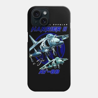 Harrier II AV-8B Ground-Attack Aircraft Fighterjet Phone Case