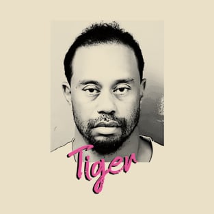 Cool Golf Guy Tiger T-Shirt