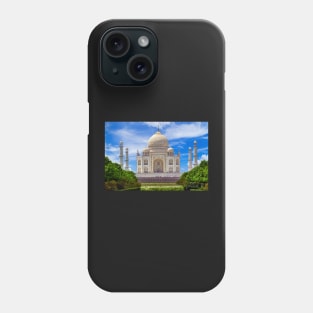 Taj Mahal riverside. Phone Case