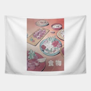 Sushi Anime Tapestry