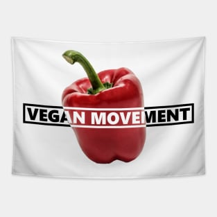 Vegan Movement Capsicum Pepper Tapestry