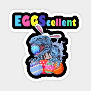 Easter Bunny Dinosaur TRex Egg Hunter Eggs cellent Funny Easter Boys Costume Magnet