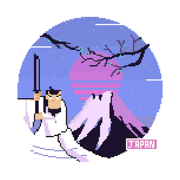 samurai jack mini art by aphro