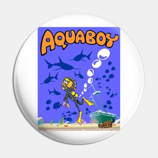 Aquaboy - Deep Blue Sea Adventure Pin