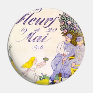 Grande kermesse des fleurs 1918 Pin