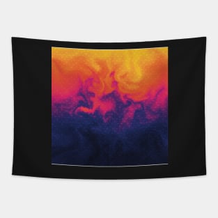 Flower pattern on colorful background Tapestry