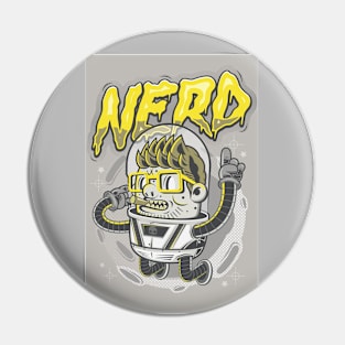 Follow The Nerd Pin