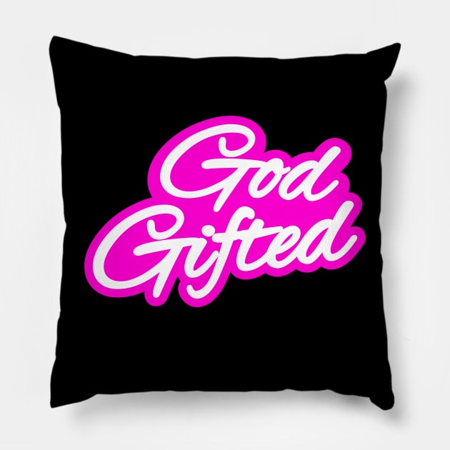 God Gifted Pillow by Hafifit