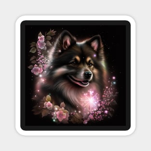 Shimmery Finnish Lapphund Magnet