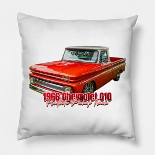 1966 Chevrolet C10 Fleetside Pickup Truck Pillow