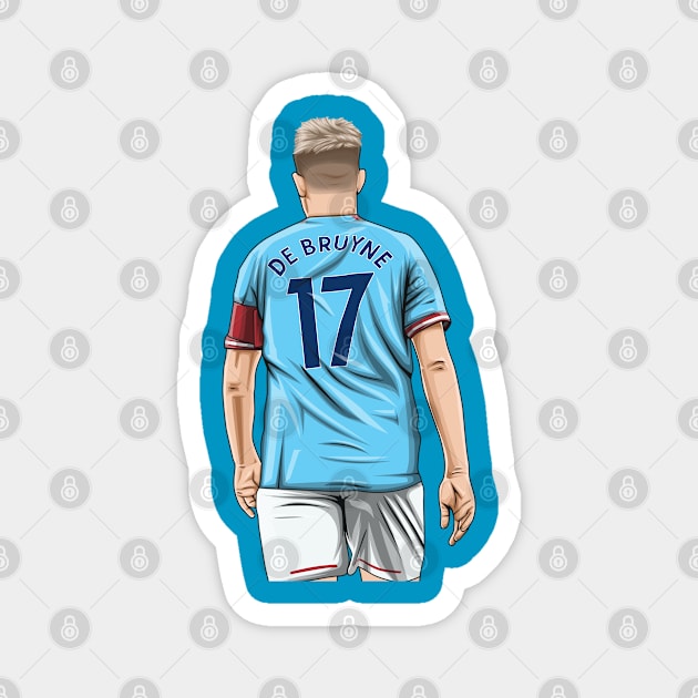 Kevin De Bruyne Magnet by Aldduardo