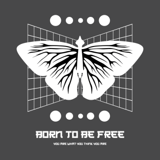 Born to Be Free Streetwear T-Shirt