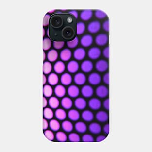 purple dots Phone Case