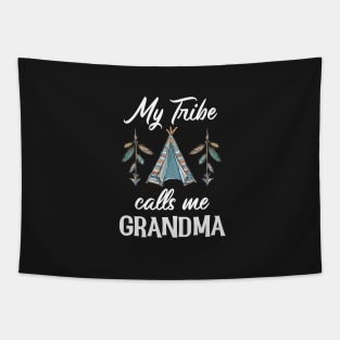 My Tribe Calls Me Grandma Tapestry