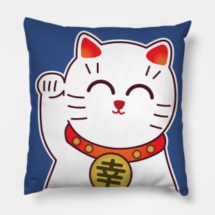 Shiawase Cat Pillow