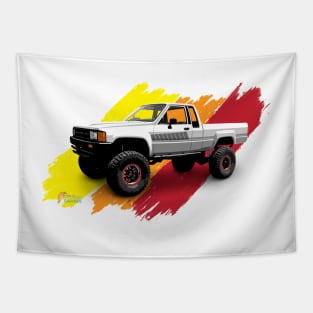 Toyota 1985 4x4 Xtra Cab Pickup Truck Tapestry