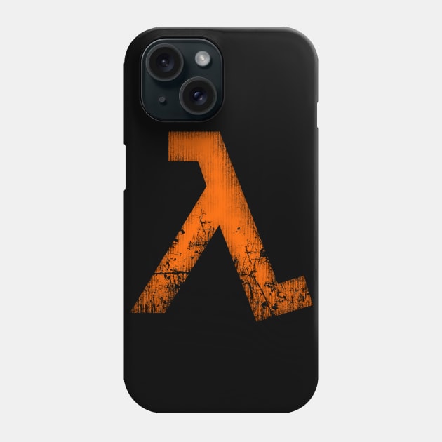 Lambda - Orange Phone Case by Remus