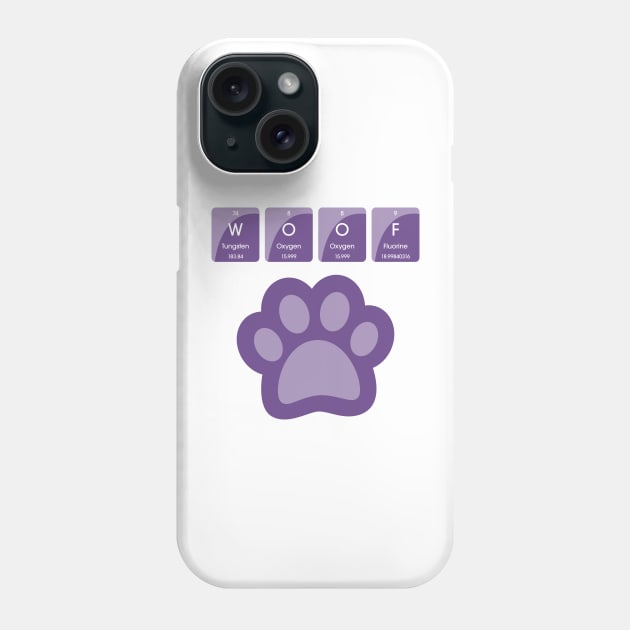 Science Dawg Pack Woof Phone Case by Fun with Science