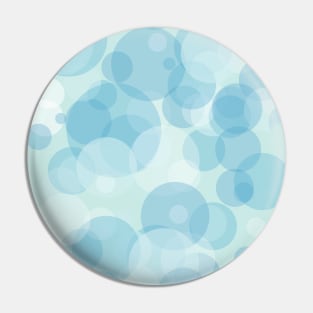 Blue Bubbles Pin