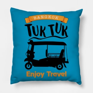 Enjoy Travel In Bangkok Pillow