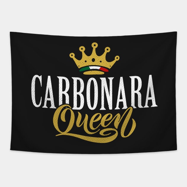 Carbonara Queen Tapestry by zeno27