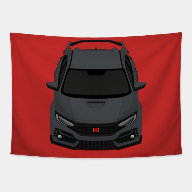 Civic type R Metal Tapestry by VENZ0LIC