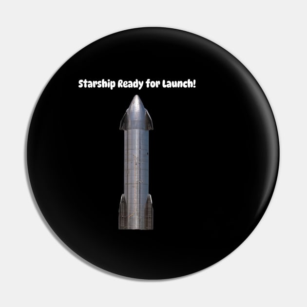 Starship Pin by Stellar Facts