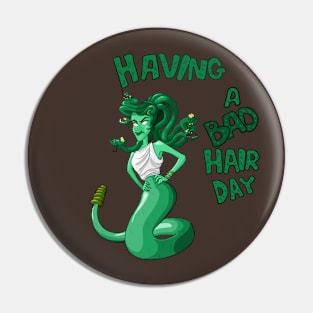 Bad Hair Day Pin