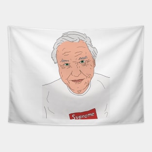 David Attenborough Supreme Tee Tapestry