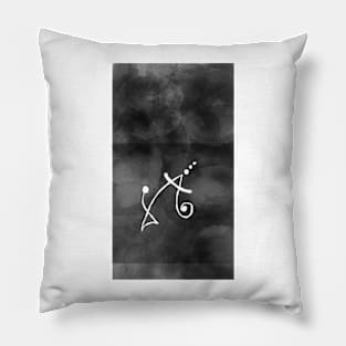 Be at peace Symbol Tattoo Pillow