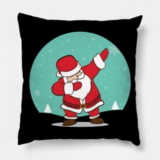 'Dabbing Santa' Cute Dabbing Santa Christmas Pillow