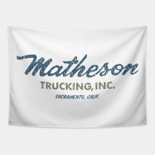 Matheson Trucking Sacramento 1962 Tapestry