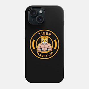 Tiger wrestler Phone Case