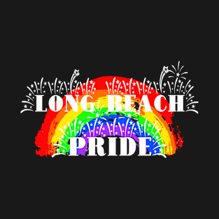 Long Beach Gay Pride Rainbow T-Shirt