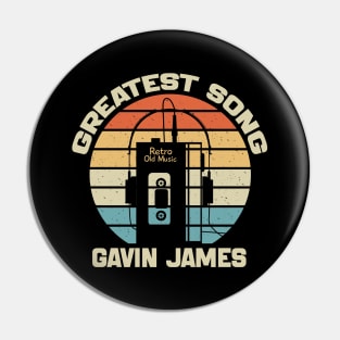 Gavin James Vintage Pin