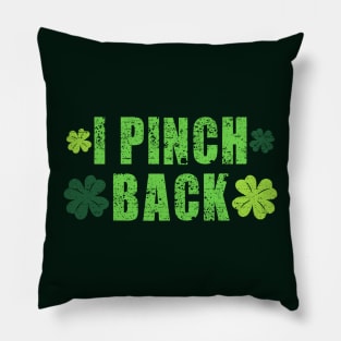 I Pinch Back (Green) Pillow